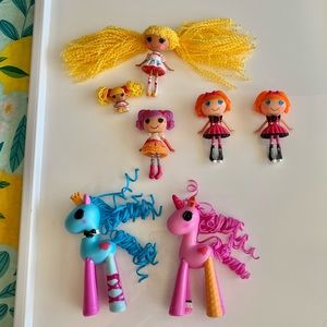 Lalaloopsy doll mini figure & pony lot/bundle